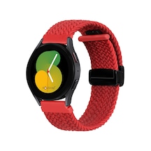 Novstrap Huawei Watch Gt4 41mm İle Uyumlu Kordon 18mm Pimli Flexible Örgü Magnet Tokalı Kayış