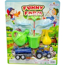 ENG-1115 Traktörlü Funny Farm - King Toys
