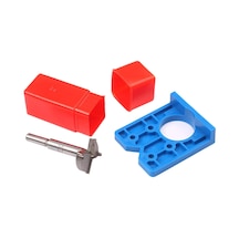 35mm Menteşe Delme Jig Gizli Kılavuz Menteşe Delik Delme Kılavuzu Bulucu Marangozluk Ağaç İşleme