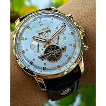 Raymond Star Seri Otomatik Erkek Kol Saati Altın