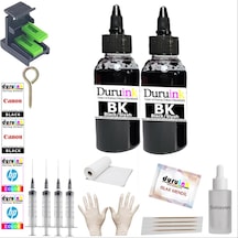 Duruınk Hp C4473 C4480 C4483 350 351 Siyah Kartuş Dolum Seti 2x100ml