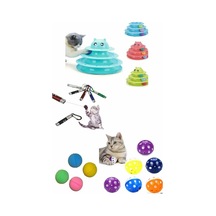 Kedi Oyuncak Seti Çok Renkli