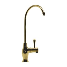 Rainwater Tekli Ledli Altın gold Renk Su Arıtma Musluğu Gold