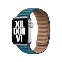 Kilifone -  Apple Uyumlu  Watch  44mm - Kordon Deri Kordon Krd-34