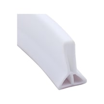 50-300 Cm Kauçuk Silikon Duş Bariyeri Su Durdurucu Banyo Su Geçirmez Şerit 3cm-beyaz 100cm