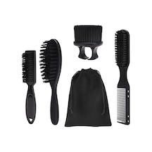 Suntek Berber Fırçası Ve Tarak Seti Temizleme Saç Kese-paketi
