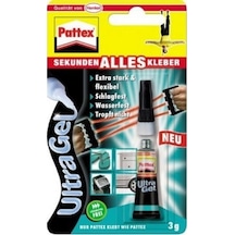 Pattex Ultra Gel Elastik Hızlı Yapıştırıcı 3 Gr