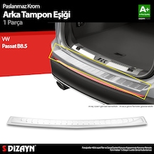 S-Dizayn Vw Passat B8.5 Krom Arka Tampon Eşiği 2019 ve Üzeri S-D