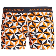 Jack & Jones Jacgeometric Gems Trunk Erkek Boxer-27741-turuncu