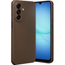 Samsung Galaxy A17 5g Thermax Silikon Kılıf - Kahverengi