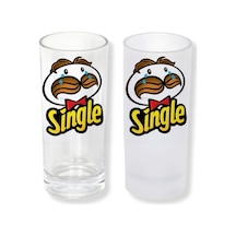 Single Pringles Buzlu Ya Da Buzsuz Seçenekleriyle Rakı Bardağı