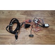 2 Çıkışlı Çakarlı Uzaktan Kumandalı Elektrik Tesisatı