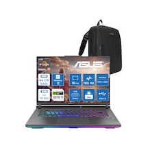 Asus ROG Strix G16 G614PR-RV050-WRV05176 R9-8940HX 64 GB 1 TB+1 TB SSD 12 GB RTX5070ti 15.6" W11H Dizüstü Bilgisayar + Çanta
