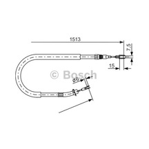 BOSCH 1987477852 El Fren Teli Sağ Sol Sprinter Lt28-35 97-