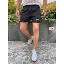 Oliggopol Erkek Slim Fit Düz Renk Cepli Model Deniz Şortu