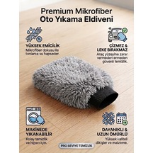 Misgibi Oto Yıkama Eldiveni Çizmez Mikrofiber Araç Temizlik Eldiveni