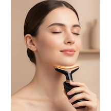 Boyun Ve Yüz Güzellik Cihazı Masaj Cihazı Siyah