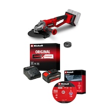 Einhell Axxio 36/230 Q Akülü Taşlama 2 18V Twinpack 4AH Starter Kit Metal Kesme Diski Dahil