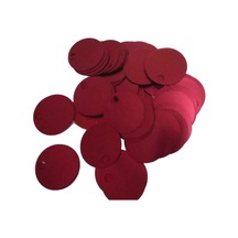 Angel Çanta Aksesuar Bordo 3 Cm Çapında Pul
