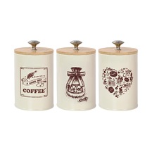 Suntek 3 Adet Mutfak Kutuları Çiftlik Evi Tezgahı Kiler Için Bej