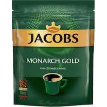 Jacobs Monarch Gold %100 Çözünebilir Kahve 50 G Granül