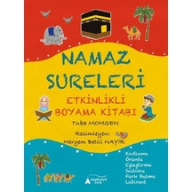 Namaz Sureleri Etkinlikli Boyama Kitabı - Tuba Mohsen - Kayalıpark