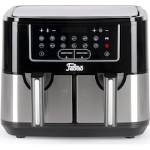 Fabcio Duo V2 Dokunmatik Ekran Çift Hazneli 9 L Airfryer Yağsız Fritöz