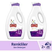 Omo Sıvı Deterjan Renkliler İçin 2 x 1690 ML