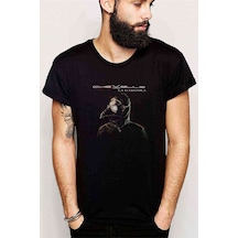 Chevelle La Gargola Baskılı Siyah Erkek Tshirt