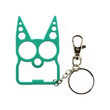 Jokmae 2 Adet 6'sı 1 Arada Çok Fonksiyonlu Anahtarlık - Çinko Alaşımlı Şişe Açacağı Parlak Yeşil Diğer