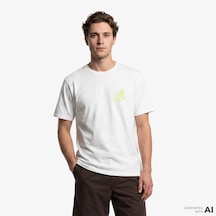 Gramicci Running Man Erkek Beyaz T-shirt G6su-t107 Çok Renkli