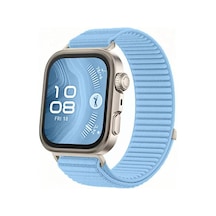 Huawei İle Uyumlu Watch Fit 4/fit 4 Pro/fit 3 Kordon Dalgalı Cırt Cırt Hasır Kordon Çok Renkli