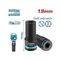 Total 19 Mm 1/2 Altı Köşe Darbeli Derin Lokma Thdıs12192l
