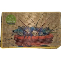 Nanbell Jüt Halı Kedi Tırmalama 70x43 Cm Desenli No:4