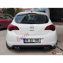 Opel Astra J Hb Egzoz Ucu Sağ Sol Takım Çift Çıkış 90lık