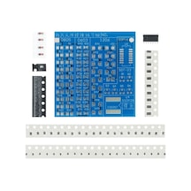 Alkatronik Smd Lehim Öğrenme Seti 62 Parça Smt Elektronik Eğitim Kiti Deney Pratikleme Kartı So