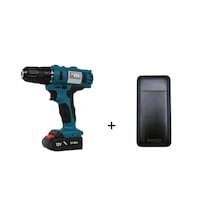 Catpower E5102 Li-İon Çift Akülü Matkap Vidalama + Powerbank