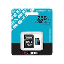 Kingston 256gb Msdxc Canvasgo+ 200mb Sdcg4/256gb