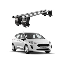 Royal Ford Fiesta Vıı 2017 Ve Sonrası Uyumlu Gri Kilitli Ara Atkı Port Bagaj Tavan Barı