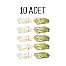 Sleepy Sensitive Islak Havlu 5x90 Ve Zeytinyağlı Islak Havlu 5x90 450 Yaprak Tekli
