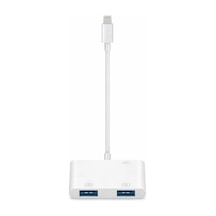 Kompakt Lightning Ve Usb Adaptörü 2 Adet Usb Bağlantı