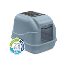 Hnrlıshp Imac Easy Cat 2nd Lıfe Kapalı Kedi Tuvaleti Mavi 50x40x40cm