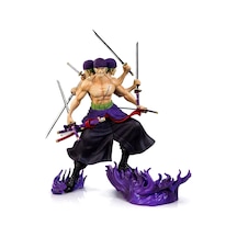 Anime One Piece Roronoa Zoro Figürü 30 Cm Alk5298 Çok Renkli