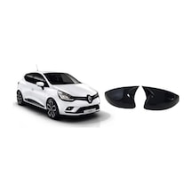 Renault Clio 4 Ithal Piano Siyah Batman Yarasa Ayna Kapağı Uyumlu