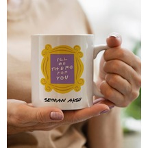 Bk Gift Kişiye Özel Isimli Friends Kapı Çerçevesi Tasarımlı Beyaz (553648275)
