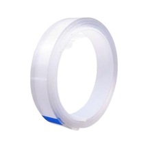 Polham Ultra Güçlü Çift Taraflı Nano Bant 5 Metre, Tablo, Askılık, Raf,için Süper Güçlü Bant