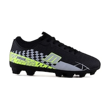M.p. 231-1139 Gr 36-39 Siyah-sarı Çoraplı Krampon Futbol Ayakkabı - 36 Siyah