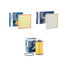 Opel Astra J 1.4 Turbo Filtre Bakım Seti 2010 - 2016 Bosch