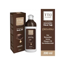 Tto Clınıc Nemlendirici Vücut Yağı Çikolata 200 ML