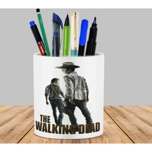 The Walking Dead Foto Kaktüs Sukulent Saksı Kalemlik